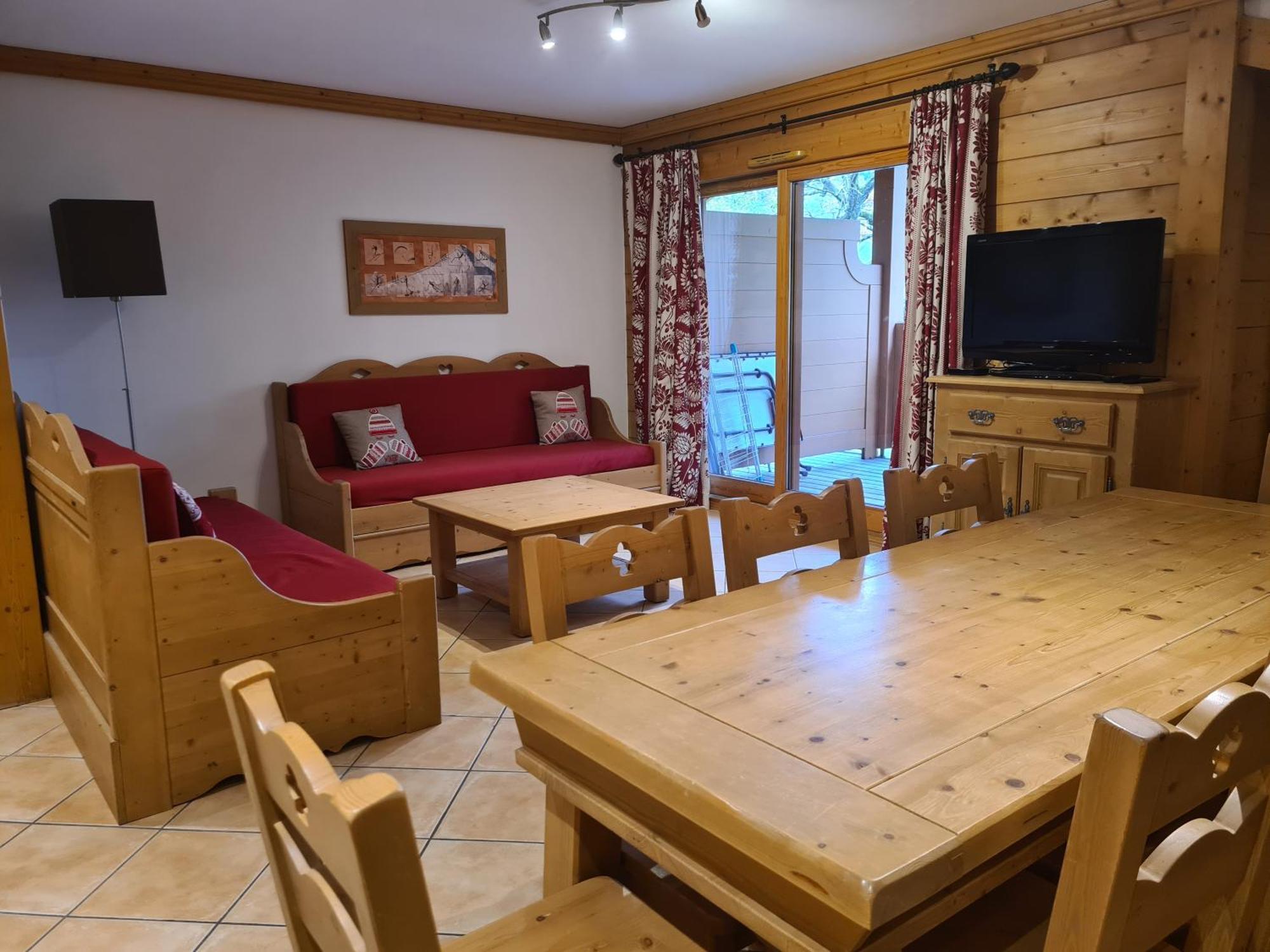 Appartement Le D12 Samoëns Exterior foto